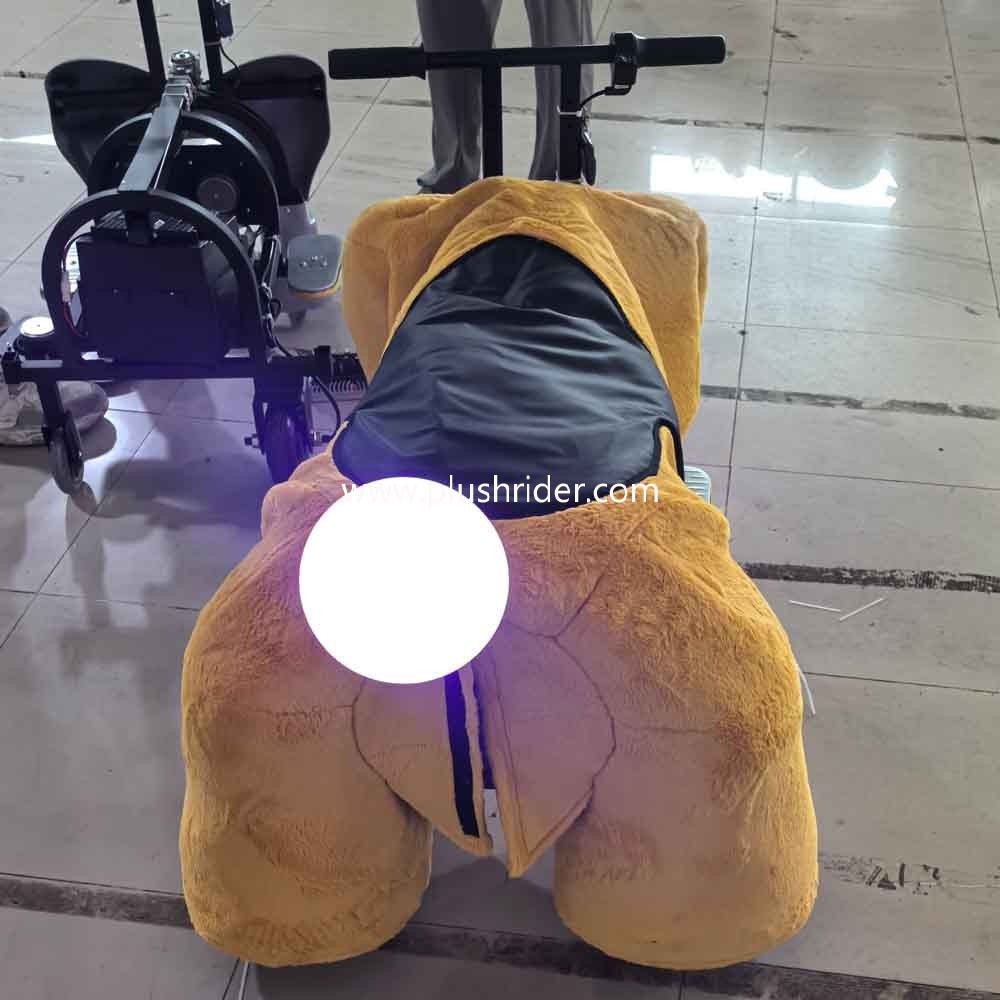 Plush Ride-On Toy For Kids